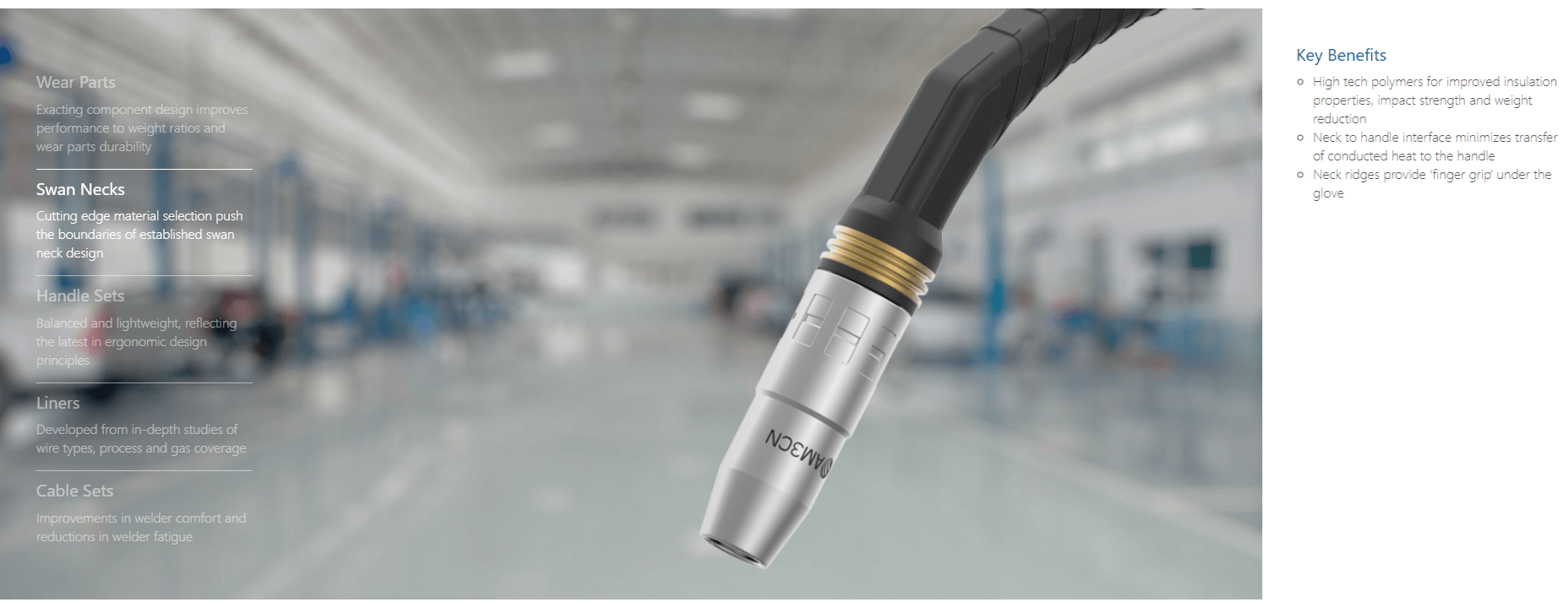 M6 Air Cooled MIG Welding Torch - 400 Amp High Performance Torch