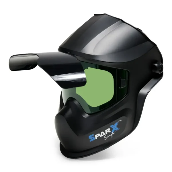 SHINE SPARX Single Welding Mask with customizable visor options