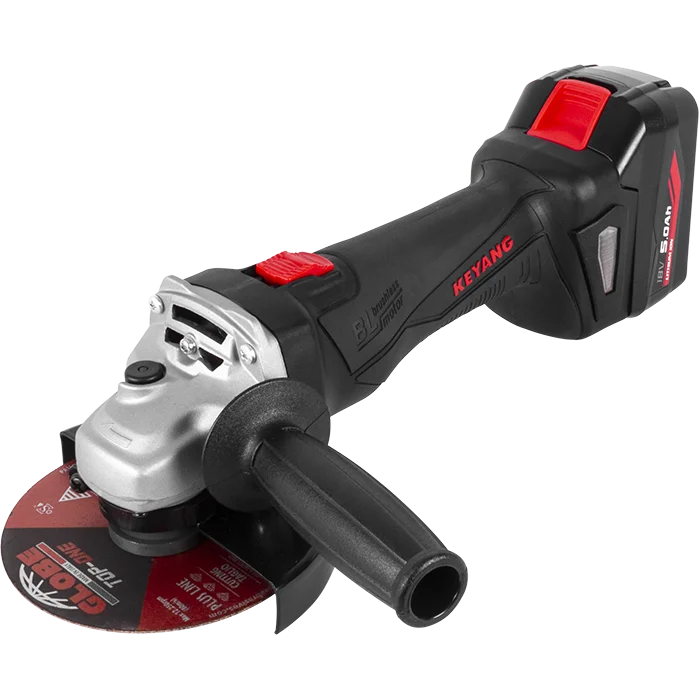 Keyang DG18BL-125S Angle grinder – 18V – 5,0Ah