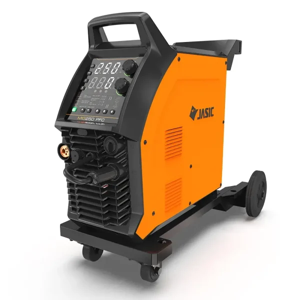 Jasic Evo MIG 250 PFC Compact Inverter with a 4m MIG Torch.