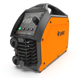 Jasic EVO20 TIG200P PFC Inverter with 4m TIG torch and ergonomic design.