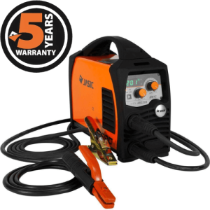 Jasic Arc 200 PFC MMA Inverter Welder with 3m lead set and gas regulator.