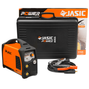 Jasic Power Arc 160 PFC MMA Inverter with protective carry case and leads