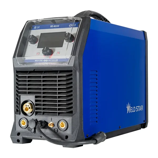 INFINIUM DOUBLE PULSE WELDER LCD 350A with user-friendly 5-inch LCD interface.