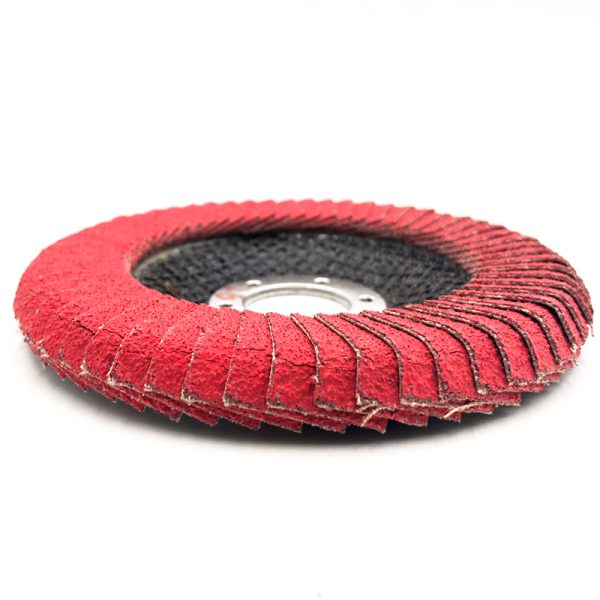 FANTECH Half Curved Flap Disc 125x22mm – ceramic grinding disc for angle grinder, stainless and high-alloy steel