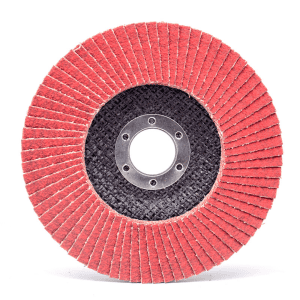 Ceramic Flap Disc 125mm x 22mm – Front Label – P36 Grit – RAM SVEIS & VERN