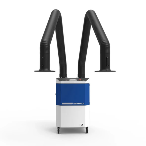 Mobile Welding Fume Extractor – Dual Arm Filtration System