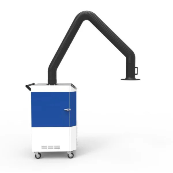 Mobile Welding Fume Extractor with Activated Carbon and EPA Filter