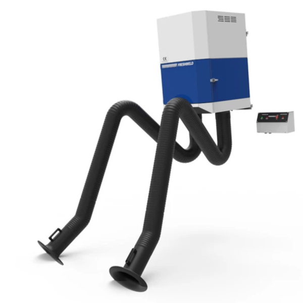 Compact Stationary Welding Fume Extractor Dual Arm FRESHWELD SMK920