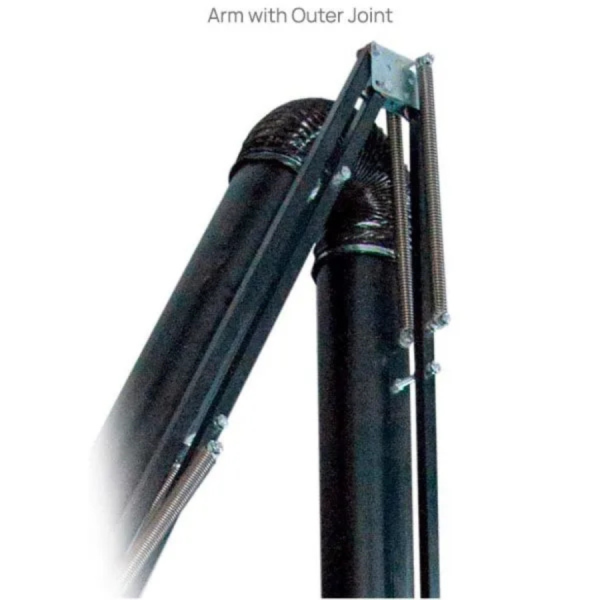 Wall Mounted Fume Extraction Arms – Flexible Joint Hose – FRESHWELD Norway