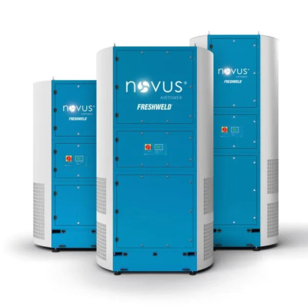 central industrial filtration system NOVUS Filter Tower Norway