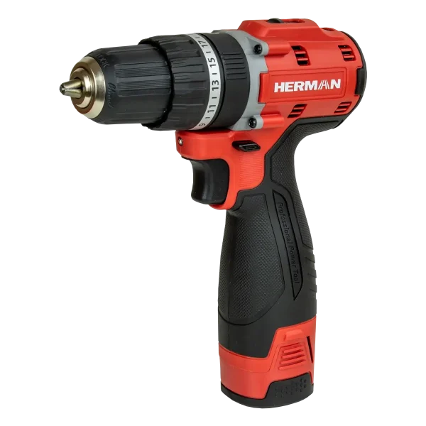 Cordless drill/driver HERMAN AXSP-1441 | 14,4 V with impact | Complete | Warranty: 2 years