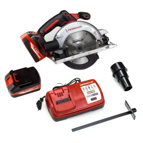 Cordless circular saw HERMAN AXCS-1801 | 18,0 V 5Ah | Complete | Warranty: 2 years - Image 3
