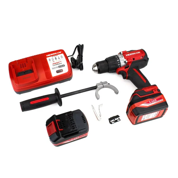 Cordless drill/driver HERMAN AXSP-1803 | 18,0 V 5Ah | Complete | Warranty: 2 years - Image 3
