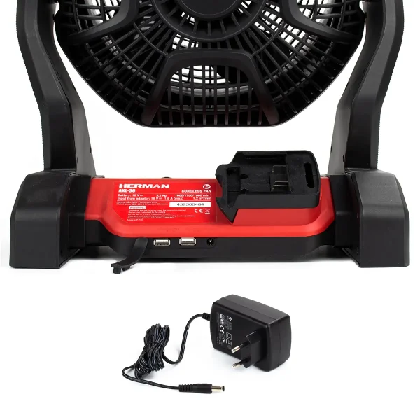 Cordless fan HERMAN AXL-30 | 18,0 V 220 V | Baretool | Warranty: 2 years - Image 5
