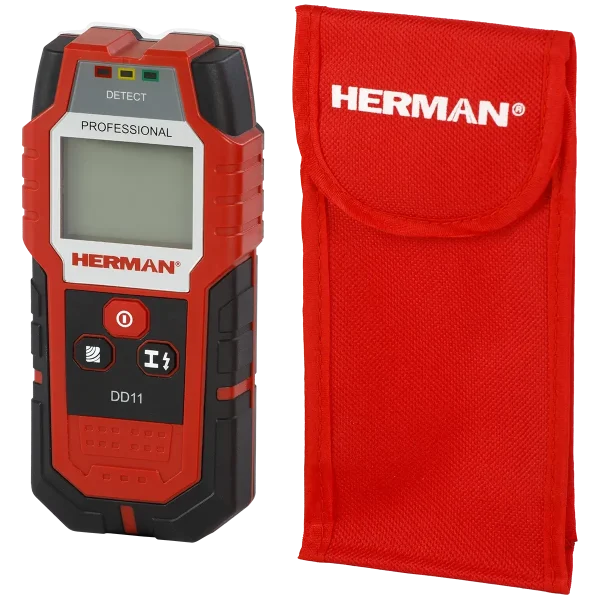 Multifunction wall scanner detecting metal and wires in walls
