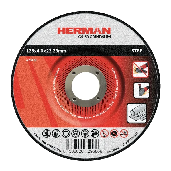 Grinding wheel HERMAN GS-50 GrindSlim