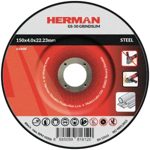 abrasive grinding disc for metal with 4mm profile