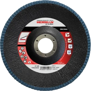 Zirconium flap disc for surface grinding with T29 shape