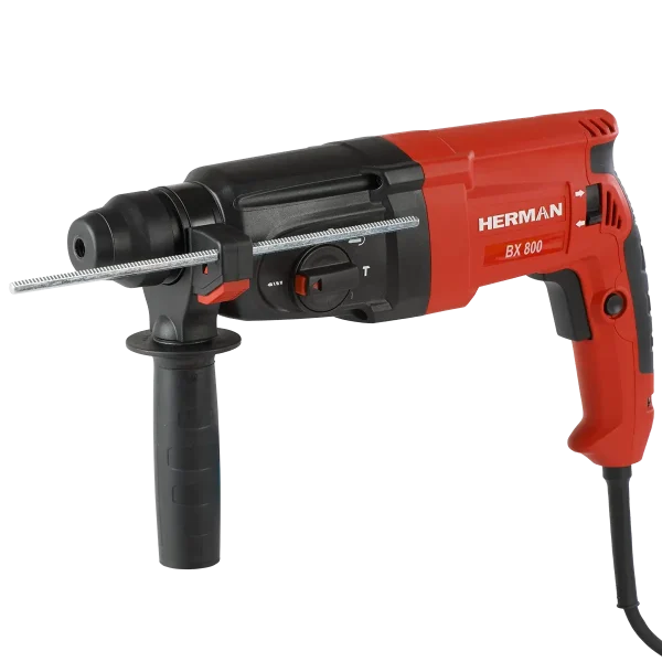Combi-hammer HERMAN BX-800 | SDS-plus 800 W | Warranty: 2 years - Image 2