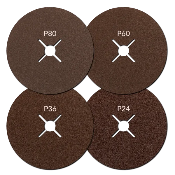 Aluminum Oxide Fiber Discs for Steel Grinding