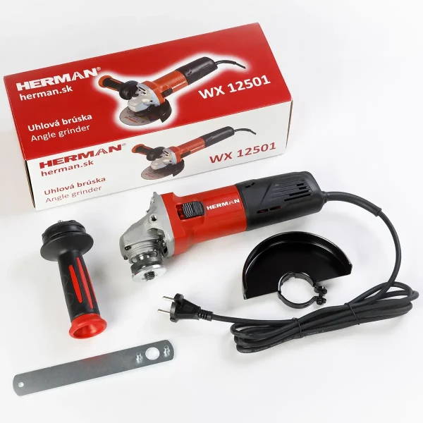 Angle Grinder HERMAN WX-12501 | 125 mm 1000 W | Warranty: 6 months - Image 3