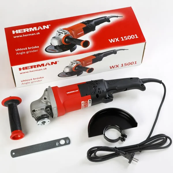 Angle Grinder HERMAN WX-15001 | 150 mm 1200 W | Warranty: 2 years - Image 2