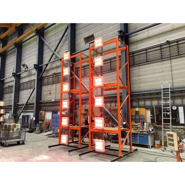 infrared heater Norway for industrial halls – Tansun Apollo Double 3kW front view