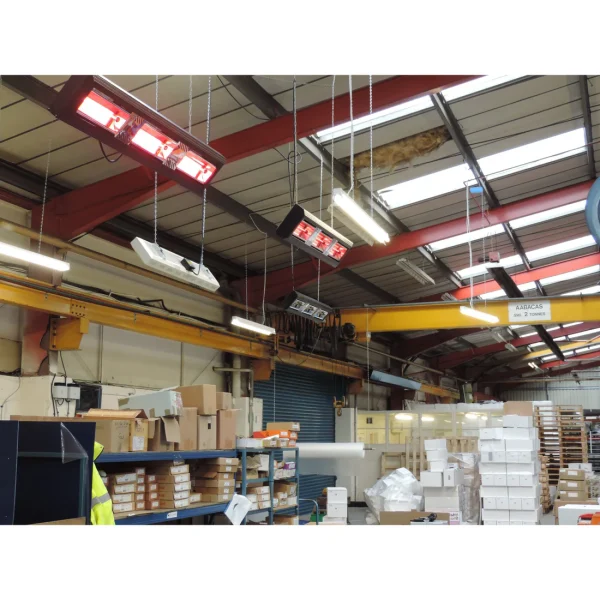 Tansun Apollo 4.5 kW infrared hall heater Norway