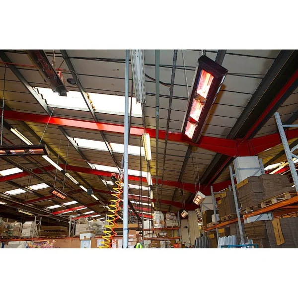 Tansun Apollo 4.5 kW infrared hall heater Norway