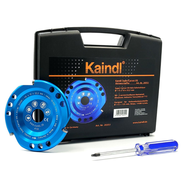 Kaindl Super-Carver V9 Norway – Premium Wood Carving Disc | RAM SVEIS OG BEMANNING AS