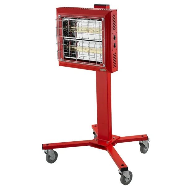 infrared heater Norway for workshops and garages – Tansun Spotter 3kW front view