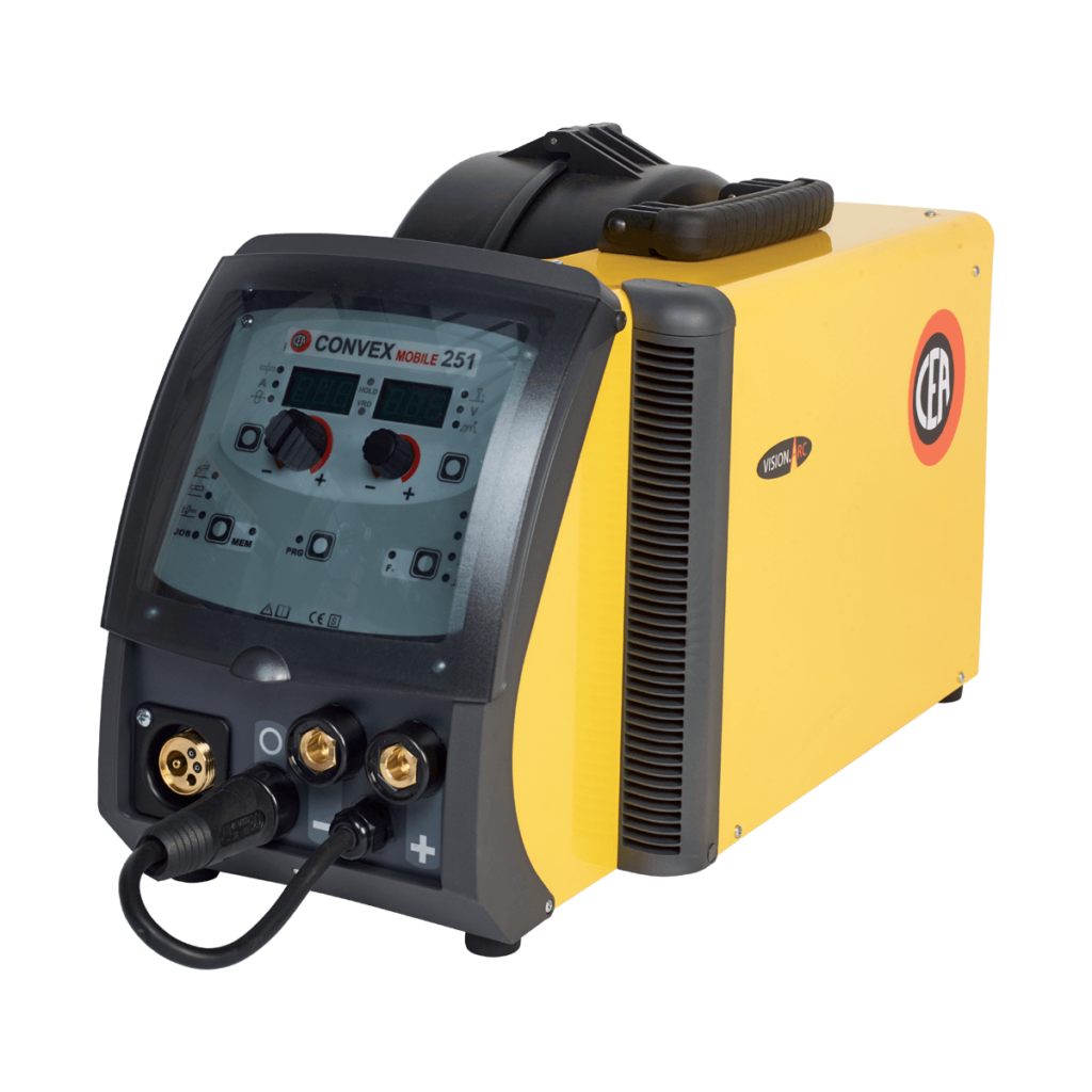 CEA CONVEX MOBILE PULSE 205 – Multi-Process Inverter MIG/MAG Welder 200A – 230V - Image 2