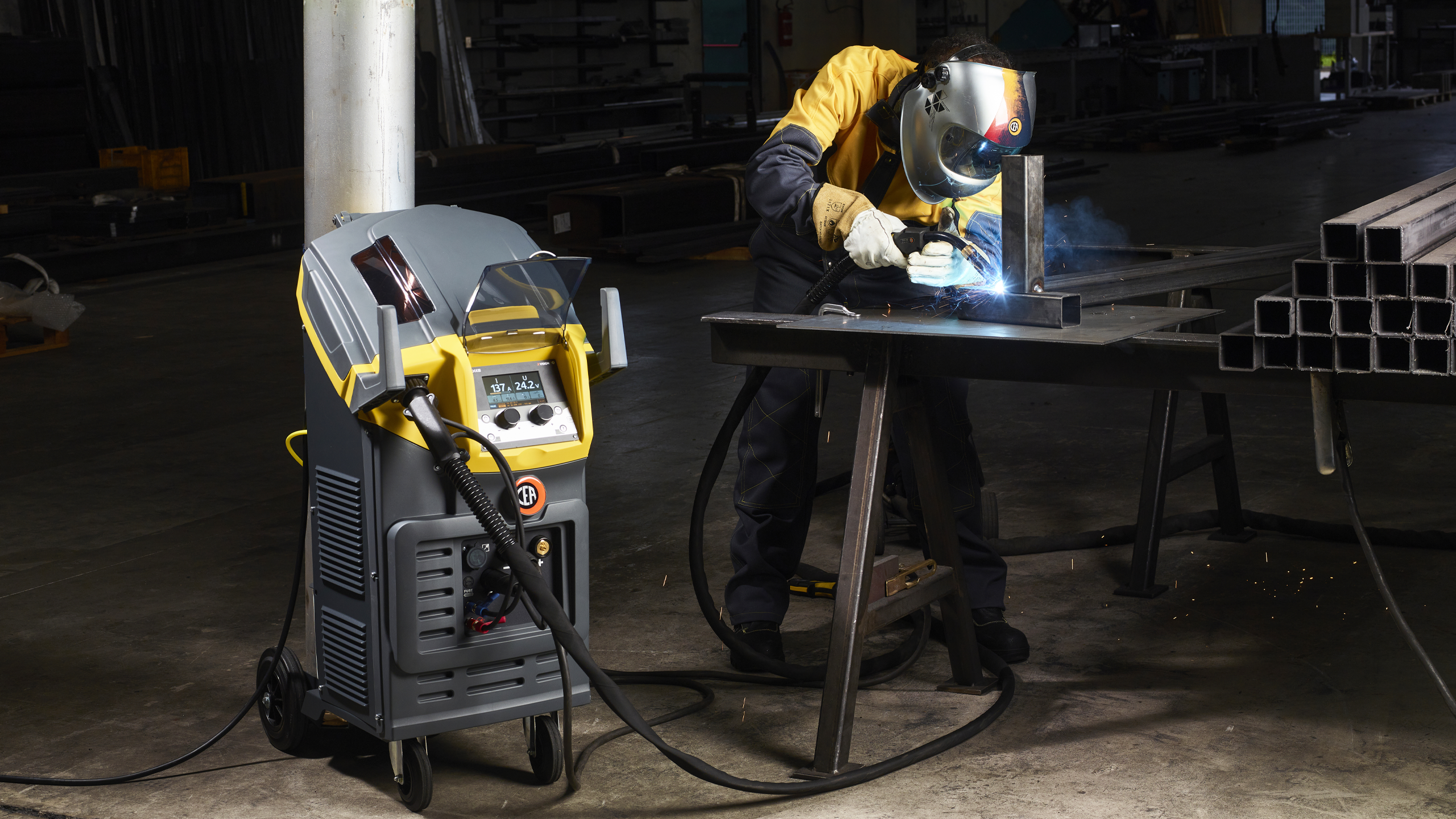 CEA DOGMA 266 PULSE XV PREMIUM professional MIG/MAG Pulse welder – exclusive in Norway by RAM SVEIS OG BEMANNING AS