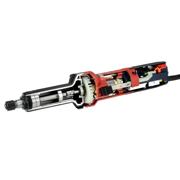 Straight grinder 1380W brushless motor industrial tool Herman straight grinder for industrial grinding and polishing