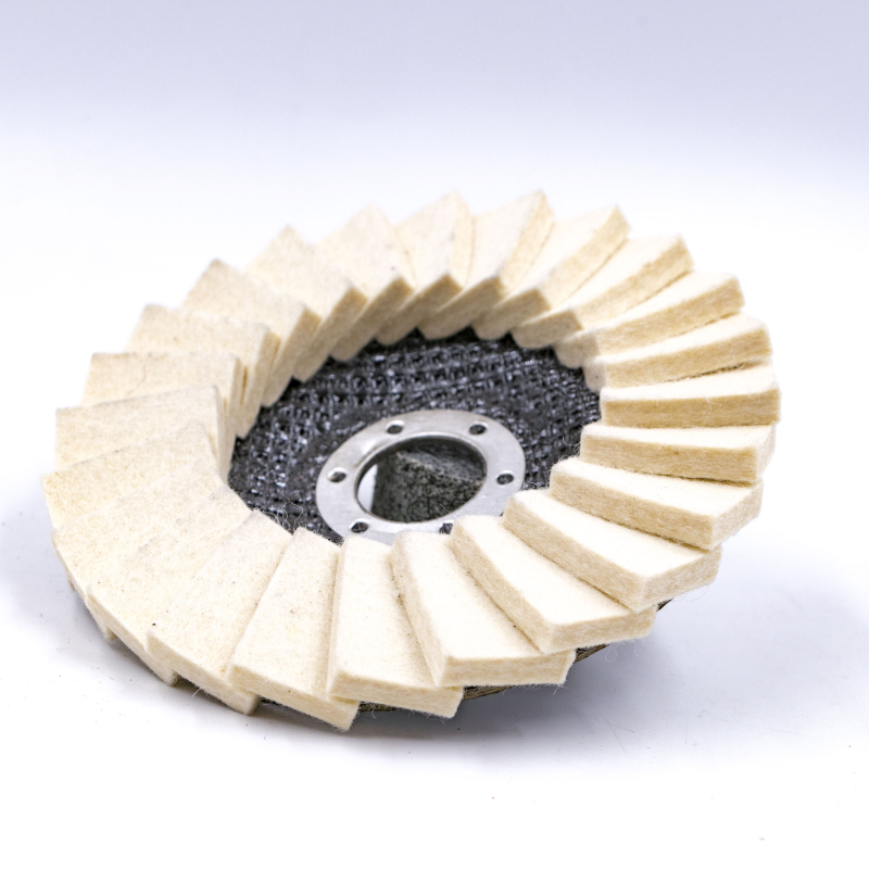 High-Density Felt Polishing Disc Norway 115×10×22 mm – Professional Finish | Fantech