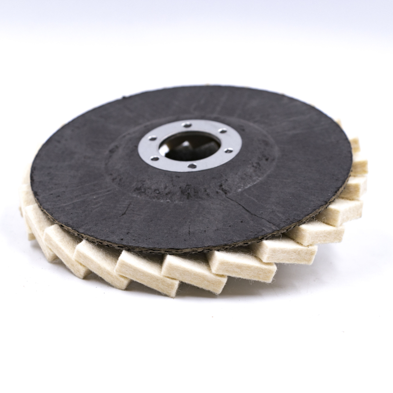 High-Density Felt Polishing Disc Norway 115×10×22 mm – Professional Finish | Fantech