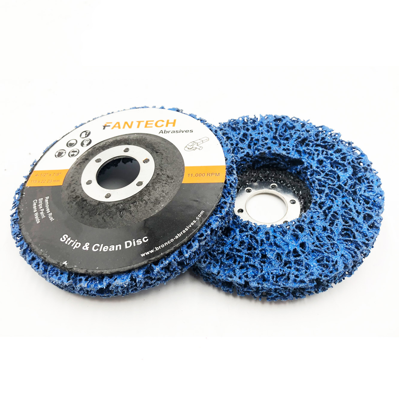 Blue Strip and Clean Disc Norway – Heavy-Duty Abrasive for Industrial Rust and Coating Removal