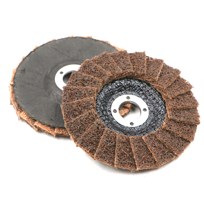 Nylon cleaning flap disc Norway 125x22 mm Coarse for rust removal