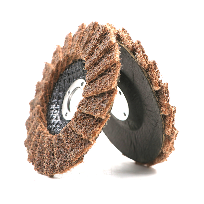 Nylon cleaning flap disc Norway 125x22 mm Coarse for rust removal