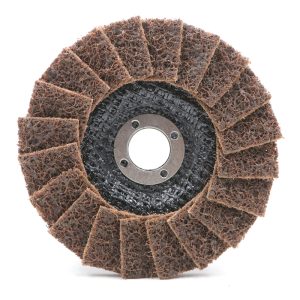 Nylon cleaning flap disc Norway 125x22 mm Coarse for rust removal