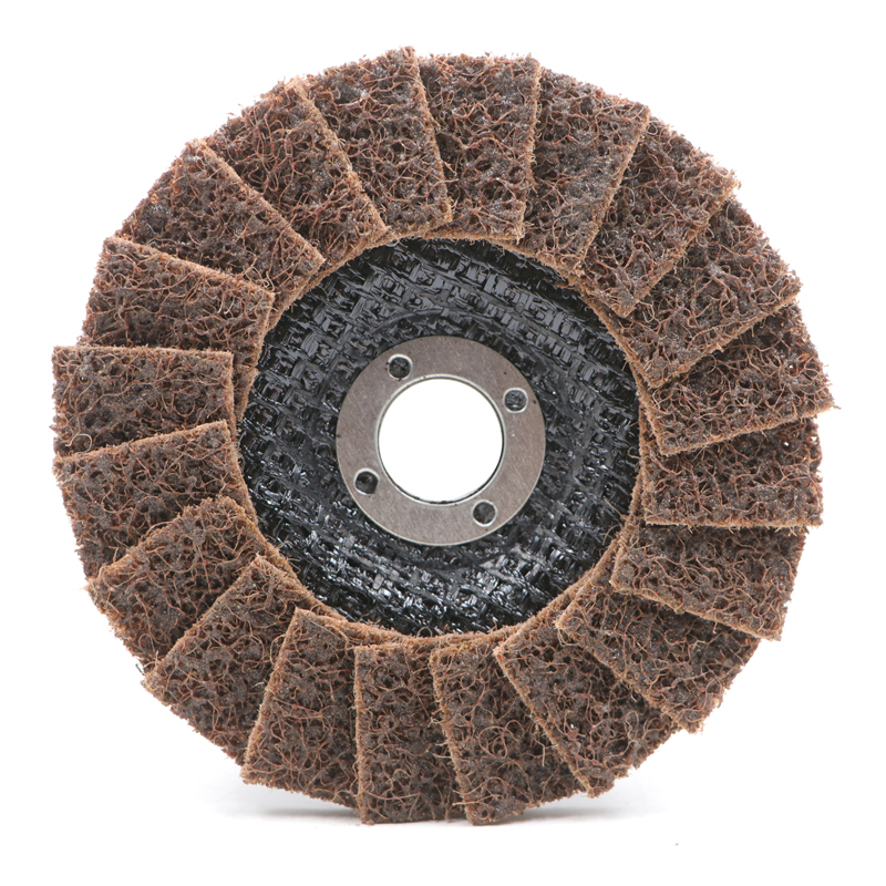 Nylon cleaning flap disc Norway 125x22 mm Coarse for rust removal