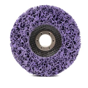 Violet Strip and Clean Disc Norway – Heavy-duty abrasive for removing rust, coatings, and welding scale.