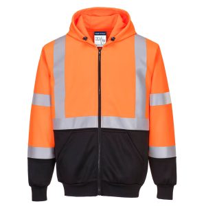 HI-Vis hettejakke med kontrast