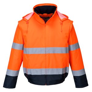 Hi-Vis 2-in-1 Bomber jakke