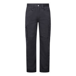 Vernebukse Portwest CD825 WX2 Eco Combat-bukse svart rød med kneputelommer og lastelommer