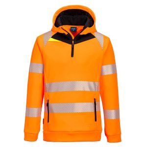 DX4 Hi-Vis Hettegenser med 1/4 glidelås
