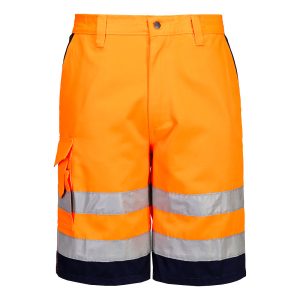 Hi-Vis polyester/bomull shorts