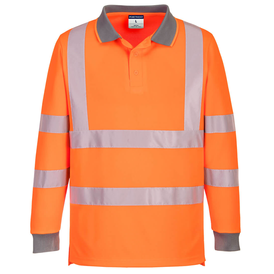 Eco Hi-Vis L/S Polo (6 pack)