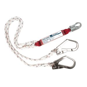 Dobbel lanyard med demper